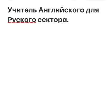 Repetitor, Rus dili, Abituriyent hazırlığı