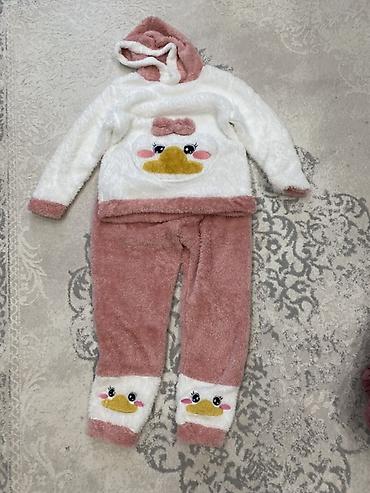 boş şalvar: L /M ölü yumşaq pijama dəsti - 2 hissəli: kapüşonlu üst və uzun — 4