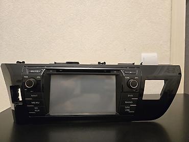 manitor: Toyota Corolla 2014 original monitor + çərçivə + kamera Toyota Corolla — 1