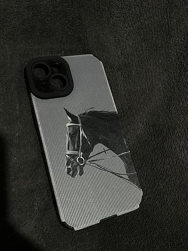 baş kamerası: At çaplı telefon qabı – at temalı dizayn - Model uyğunluğu: Üçlü — 1