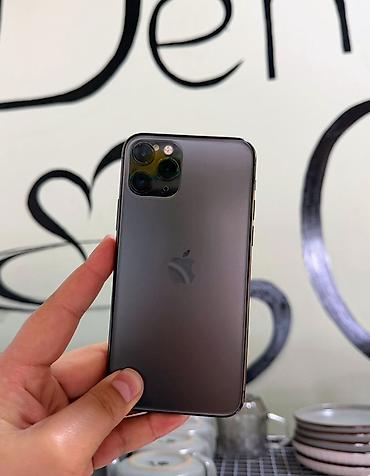 Apple iPhone: IPhone 11 Pro, Б/у, 256 ГБ, Space Gray, Чехол, 74 % — 1
