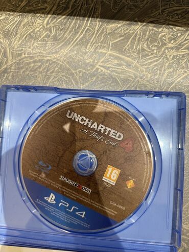 xbox 360 disk: Uncharted 4: A Thief's End, Macəra, İşlənmiş Disk, PS4 (Sony Playstation 4), Ünvandan götürmə