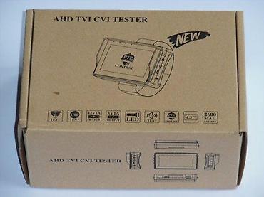 Multimetri: AHD/TVI/CVI tester za video‑nadzorne kamere – ručni multifunkcionalni — 9