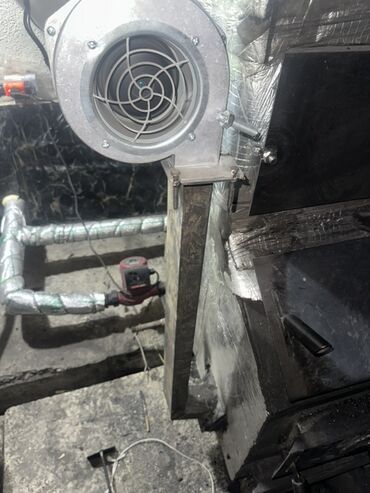 Буржуйки: Твердотопливная печь-утилизатор (металл) Котел полуавтомат 300-330кв — 7