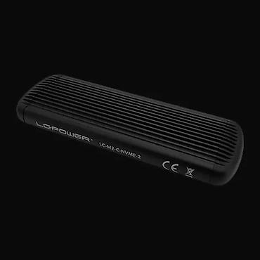 Druga oprema za računare i laptopove: LC-Power LC-M2-C-NVME-2 – USB‑C kućište za M.2 NVMe SSD - USB-C — 6