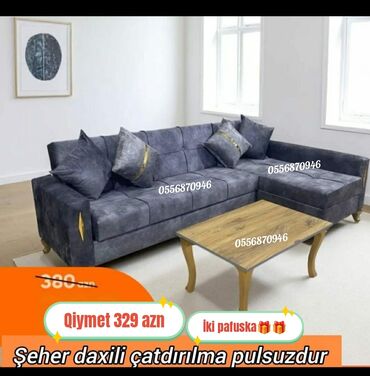 Künc divan, Yeni, Açılan, Bazalı, Parça, Şəhərdaxili pulsuz çatdırılma