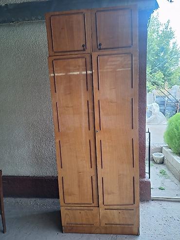 деский шкаф: Стенка-шкаф, Тип стенки-шкафа: Модульная, Б/у, Особенности: Для хранения посуды — 2