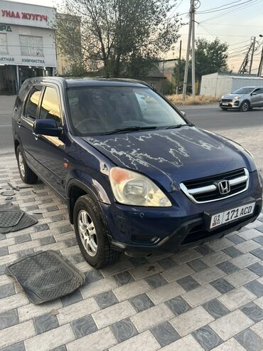 автомобиль джип: Honda CR-V: 2003 г., 2 л, Механика, Бензин, Внедорожник