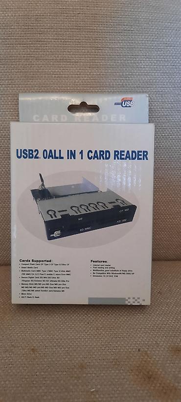 komp: USB 2.0 “All‑in‑One” daxili kart oxuyucu - 3.5" bay üçün daxili — 4