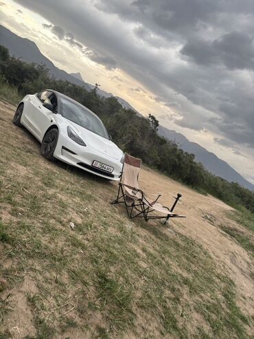 Трансфер, пассажирские перевозки: Электромобиль Tesla Model 3, поездка в Ала Арчу, цена договорная