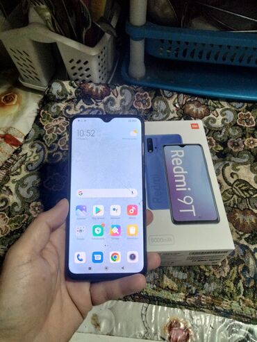 Xiaomi: Xiaomi Redmi 9T, 64 GB, rəng - Qara, 
 Barmaq izi