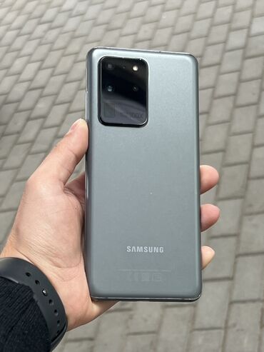 samsung galaxy s20 ultra 5g qiymeti: Samsung Galaxy S20 Ultra, 128 GB, Barmaq izi, Face ID