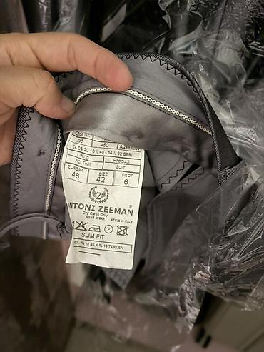 leopard 5: Мужской костюм +брюки.ANTONI ZEEMAN, модель 17, силуэт Slim Fit. - — 4