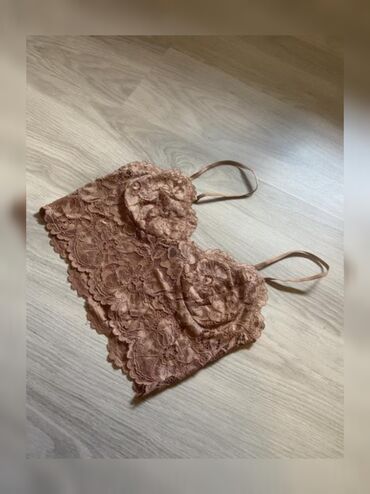 stradivarius topovi: ZARA čipkani top, veličina M