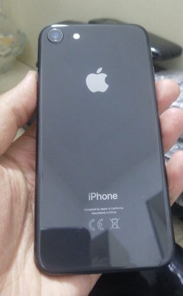 Чайники: IPhone 8, 64 ГБ, Black Titanium, Отпечаток пальца