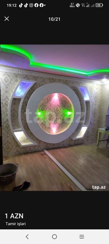 Kafel və metlax: Təmir tikinti kafel metlax, rəngsaz, alciban suvaq santexnika və — 27