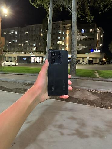 Redmi, Redmi Note 14, Б/у, 128 ГБ, цвет - Черный, 1 SIM
