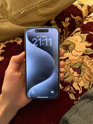 iphone 15 pro: IPhone 15 Pro, 128 GB, Natural Titanium, Face ID — 1