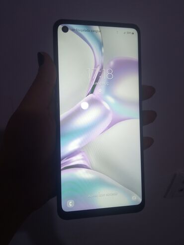 Samsung: Samsung Galaxy A21S, 64 GB, rəng - Göy, Barmaq izi, İki sim kartlı