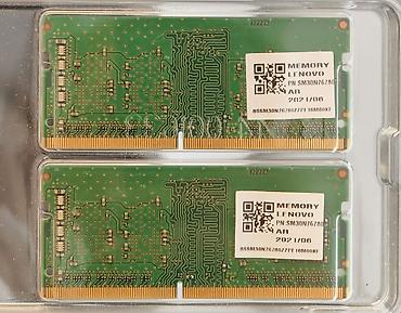 Ноутбуки и аксессуары: Оперативная память 16 ГБ (2х8 ГБ) DDR4 SODIMM Lenovo (3200 МГц) Продам — 2