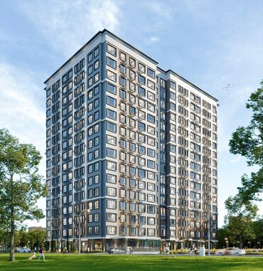 квартира псо пишпек: 1 комната, 49 м², Элитка, 7 этаж, ПСО (под самоотделку)