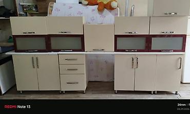 Mətbəx mebeli: Metbex mebeli 4 metr 390 azn uzerinde moyka ve krant verilir unvan — 1