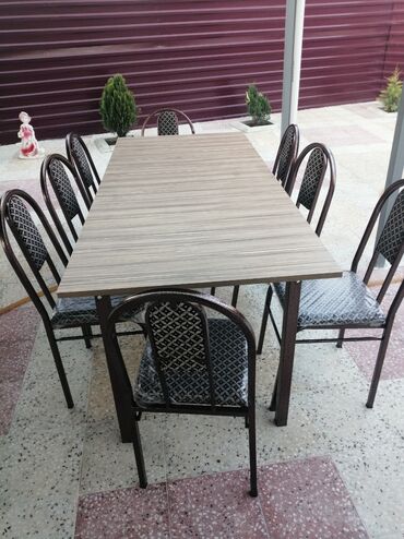 Sifarişlə masa və oturacaq dəstləri: Stol, stul, Masalar, Oturacaqlar, stul dəsti var Modellər coxdur Rəng — 28