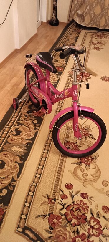 26 liq velosipedler: Б/у Четырехколесные Детский велосипед 16", скоростей: 1
