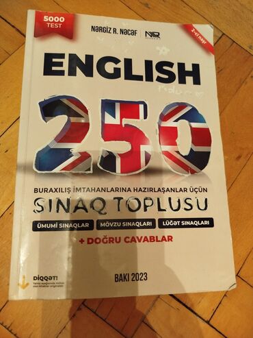 Digər: Ingis dili 250 sinaq toplusu