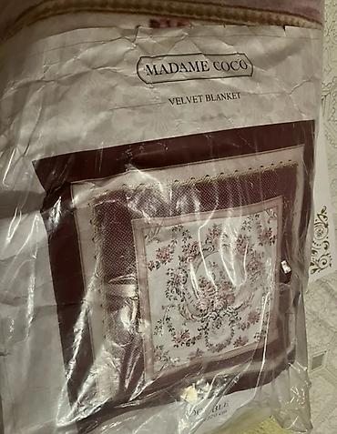 yorga: 1 Ədəd qaldı Madame Coco Velvet Blanket – iki nəfərlik örtük - — 1