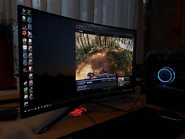 Мониторы: Монитор, Asus, Б/у, 32" - 33" — 19
