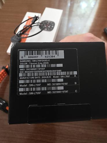 koton torbe: Samsung Galaxy Watch Ultra (47 mm) – narandžasti sportski kaiš - — 7