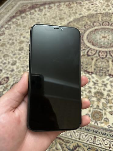 IPhone 11, Б/у, 128 ГБ, Черный, Защитное стекло, Чехол, 100 %