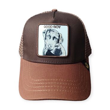 vunene kape: Cap, color - Brown