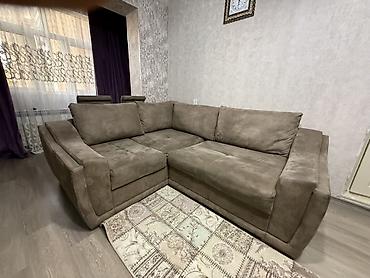 Divanlar: Künc divan, İşlənmiş, Açılmayan, Bazalı, Parça, Çatdırılma yoxdur — 2