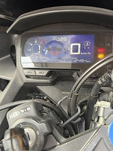 мото honda: Спортивный мотоцикл Honda CBR (серия 500) в матово‑чёрном цвете с — 3