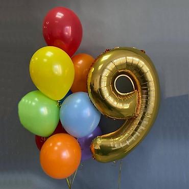 Воздушные шары и принадлежности: Воздушные шары и готовые наборы для праздника - Гелиевые — 17