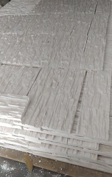divar panelləri: Dekorativ daş panellər – daxili divar üzlüyü - Material: yüngül gips — 1