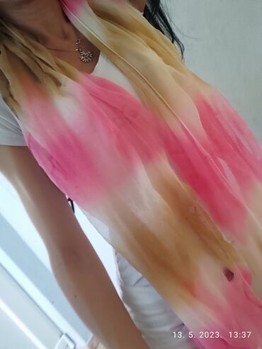 Marame: Velika esarpa,nova,nude roze — 2