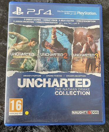 blur for ps4: Uncharted.The Nathan Drake collection