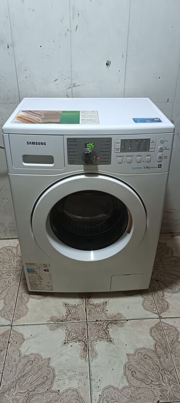 paltar yuyan: Paltaryuyan maşın Samsung, 6 kq, İşlənmiş, Avtomat, Ödənişli çatdırılma