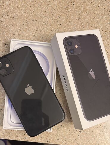 Apple iPhone: IPhone 11, 128 GB, Qara, Face ID