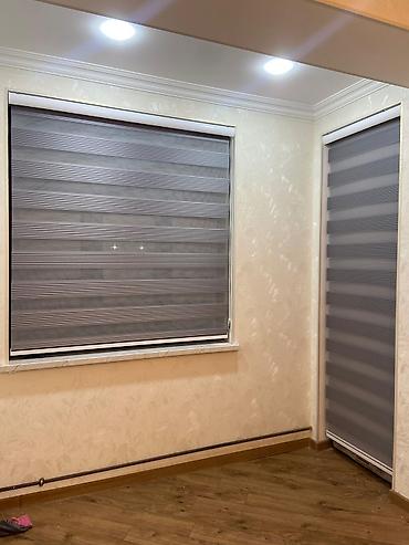 perde dekoru: Pərdə və jalüz dizaynı və quraşdırılması xidməti - Zebra/“day-night” — 1