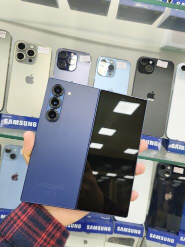 Samsung: Samsung Galaxy Z Fold6, rəng - Mavi, Simsiz şarj — 1