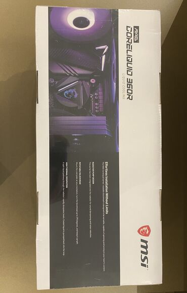 core i3: MSI Mag Coreliquid 360R .Yenidir qutusu açılmayıb.Amerikadan