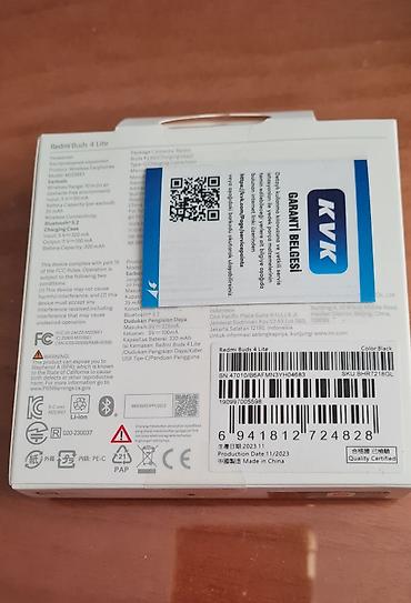 redmi buds 5 pro qiymeti: Yeni Simsiz (Bluetooth) Qulaqcıqlar, Xiaomi, rəng - Qara — 2