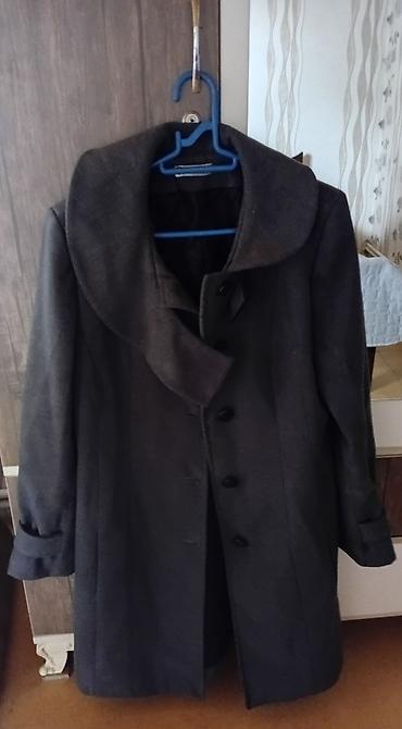 пальто zara: Пальто, 2XL, цвет - Серый — 1