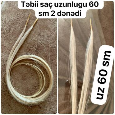 qadın cemperləri: Taxma saçlar, Təbii