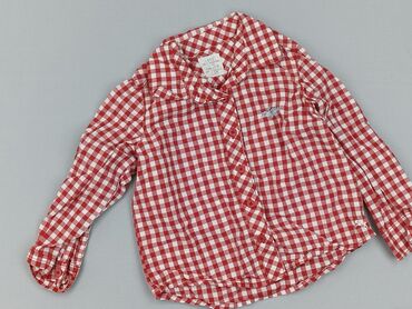 Shirts: Shirt 2-3 years, condition - Very good, pattern - Cell, color - Red