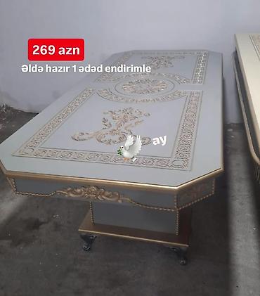 Masalar: Klassik masa, Yeni, Açılmayan, Taxta, Dördbucaq masa — 1